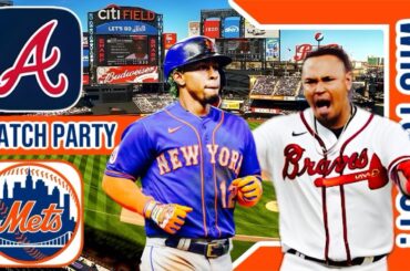 Atlanta Braves vs New York Mets | Live Play by Play & Reaction Stream 3D Sim | MLB 2024 Game 102