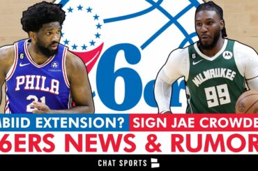 76ers Rumors: SIGN Jae Crowder In NBA Free Agency? + 76ers News On A Joel Embiid Extension