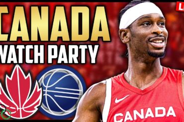 Canada vs Greece LIVE Watch Party 🏀 | Canada's Men RETURN To The Olympics