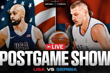 LIVE: Team USA vs. Serbia Olympics Postgame Show | The Garden Report