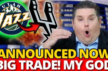 SHOCKING REVELATION GREAT TRADE ANNOUNCEMENT FOR SPURS!  TODAY'S SAN ANTONIO SPURS NEWS