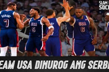 First Game ng Team USA Dinurog ang Serbia, Kevin Durant Walang Mintis