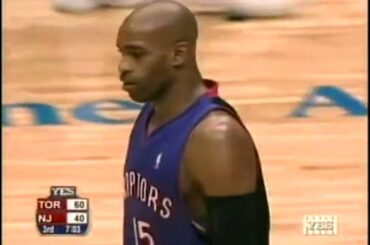 V.Carter - Raptors at Nets - 11/22/03 (2 BIG Dunks)