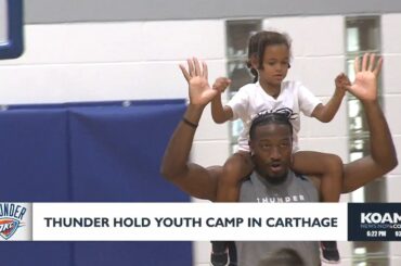 OKC Thunder hold youth camp in Carthage