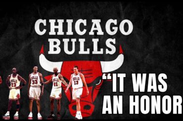 96 Chicago Bulls - Why it was an Honor to watch this team