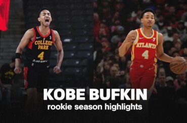 Kobe Bufkin Rookie Season Highlights 🎥