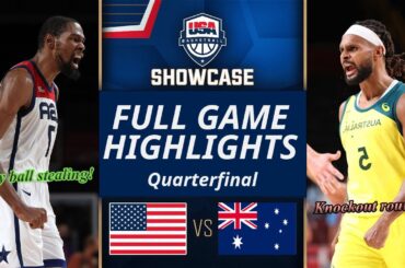 USA Vs Australia  Full Game Highlights | | USAB SHOWCASE | Fiba Basketball