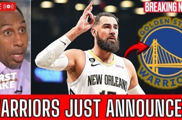 FIRST TAKE | URGENT! Warriors make a BIG TRADE for Jonas Valanciunas! Confirmed Now | Warriors News