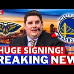 JUST OUT! EXCELLENT NEWS! WARRIORS SIGNING STAR FROM THE PELICANS! GOLDEN STATE WARRIORS NEWS