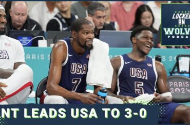 Minnesota Timberwolves' Anthony Edwards leads Team USA to clean Group C sweep, Team Brazil up next