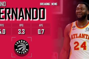 𝐁𝐑𝐄𝐀𝐊𝐈𝐍𝐆 𝐍𝐄𝐖𝐒: Toronto Raptors Sign Ex-Hawks Center Bruno Fernando | 2024 NBA Offseason [ᴴᴰ]