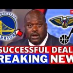 A SUCCESSFUL TRADE INVOLVING WARRIORS AND PELICANS STAR! DEAL CLOSED? GOLDEN STATE WARRIORS NEWS