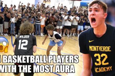 RANKING HS BASKETBALL PLAYERS WITH THE MOST AURA!