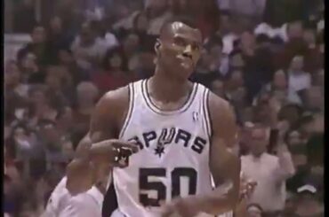 David Robinson - Jazz at Spurs - 11/8/97