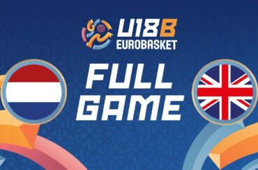 Group Phase | NED v GBR | Full Basketball Game | FIBA U18 Women's EuroBasket 2024 Division B