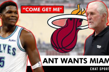 Anthony Edwards WANTS To Join The Miami Heat? NBA Analyst Bill Simmons Predicts! Heat Rumors