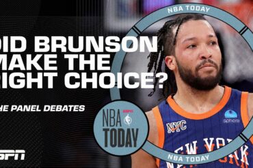 Jalen Brunson says ‘winning trumps everything that I do individually’ 👀 | NBA Today