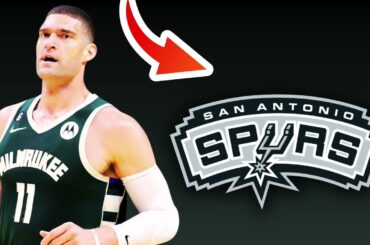 Milwaukee Bucks TRADING Brook Lopez To The San Antonio Spurs? | NBA Trade Rumors