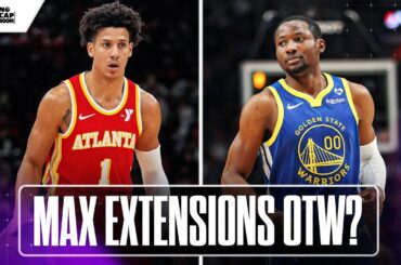 REACTION to Warriors' JONATHAN KUMINGA & Hawks' JALEN JOHNSON wanting MAX EXTENSIONS | Yahoo Sports