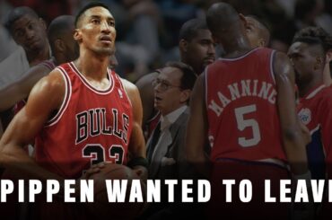 Scottie Pippen almost left the Chicago Bulls for the LA Clippers during the 1994-95 season