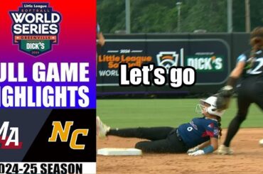 North Carolina Region vs Mid-Atlantic Region Game Highlights Bracket Championship | LLSWS 2024