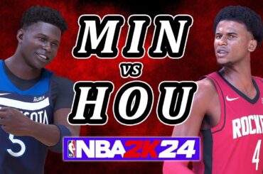 NBA Simulation | Minnesota Timberwolves vs Houston Rockets Game 7 | 2027 WCR1