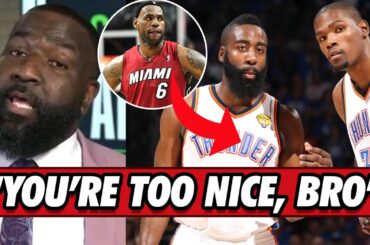 Kendrick Perkins Untold Story About LeBron Telling James Harden to Leave OKC 👀