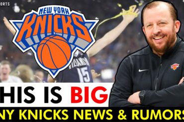 The New York Knicks Just Got GREAT News