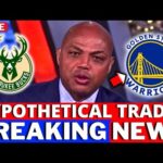 HYPOTHETICAL TRADE BETWEEN WARRIORS AND BUCKS! NEW STAR HEADING TO GSW? GOLDEN STATE WARRIORS NEWS