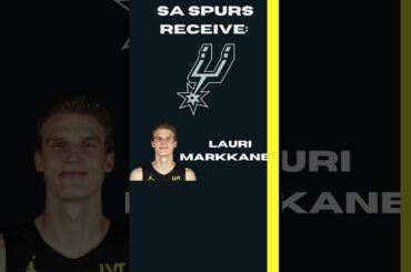 TRADING Lauri Markkanen To The San Antonio Spurs! #nba #basketball #viral