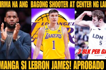 BAGONG CENTER NG LAKERS PUMIRMA NA! LEBRON HUMANGA KAY CURRY! LOS ANGELES LAKERS NEW LINE UP!