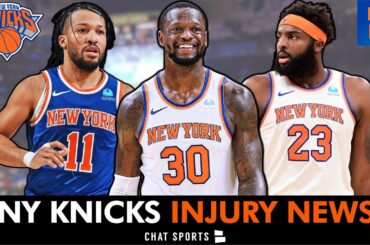 MAJOR Knicks Injury News on Jalen Brunson, Julius Randle & Mitchell Robinson