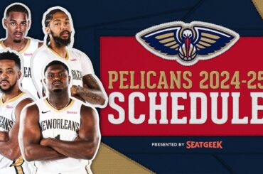 New Orleans Pelicans 2024‑25 NBA Schedule Release Video