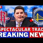 WEB BOMB! SPECTACULAR TRADE INVOLVING WARRIORS AND ROCKETS! DEAL CLOSED! GOLDEN STATE WARRIORS NEWS