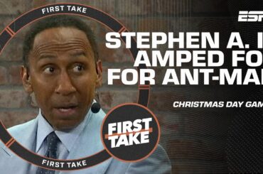 Stephen A. is AMPED to see Anthony Edwards play on Christmas + Tatum DISRESPECTED?! | First Take