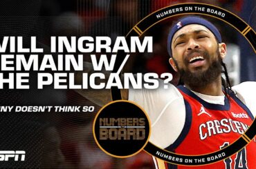 Does Brandon Ingram finish the season as a Pelican? 🤔 | Numbers on the Board