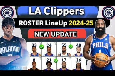 LA Clippers ROSTER Lineup 2024-2025 💯