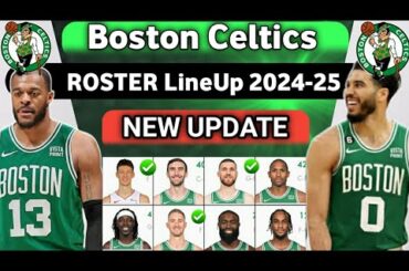 Boston Celtics Roster Lineup 2024-2025 | #NBA