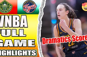 Seattle Storm vs Indiana Fever Full Highlights Aug 18, 2024 | Women's Basketball | WNBA 2024