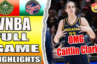 Indiana Fever vs Seattle Storm Game Highlights Aug 18, 2024 | Women's Basketball | WNBA 2024