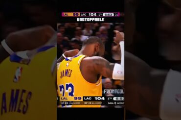 PART 2 - When LeBron Takes Over, It’s Game Over 🏁 Lakers vs Clippers Ending #nba #shorts