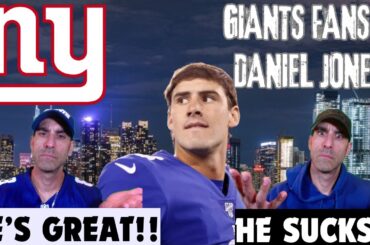 New York Giants Fans Argue Over Daniel Jones!