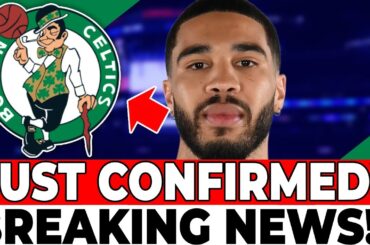 CELTICS JUST ANNOUNCED! JAYSON TATUM CONFIRMS SURPRISING DECISION! BOSTON CELTICS NEWS