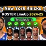 New York Knicks ROSTER Lineup 2024-2025