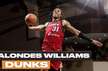 Alondes Williams' Best Dunks From The 2023-24 G League Season