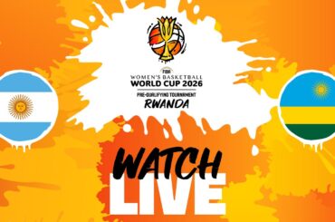 Argentina v Rwanda | Full Basketball Game | #FIBAWWC 2026 Pre-Qualifying Tournament