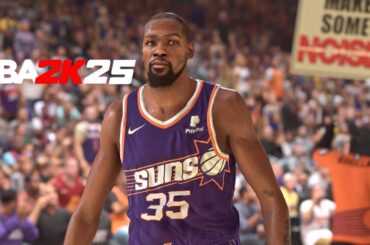 NBA 2K25 | WARRIORS vs SUNS | FULL CONCEPT GAMEPLAY | K4RL