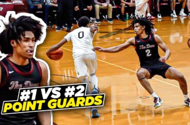 #1 vs #2 PGs In The Nation GO AT IT!! Dylan Harper Vs Tahaad Pettiford WILD Playoff Game!