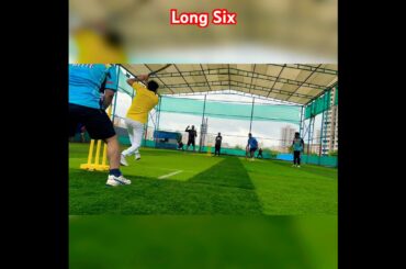 Long six | Turf cricket #cricket #turf #shortsfeed #trending #shorts #batting #tips #sixers #bigsix