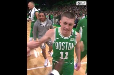 HIGHLIGHT: Payton Pritchard drills ANOTHER half court buzzer beater against the Mavs 🤯